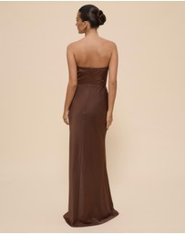 CHANCERY - Jada Strapless Corset Maxi Dress