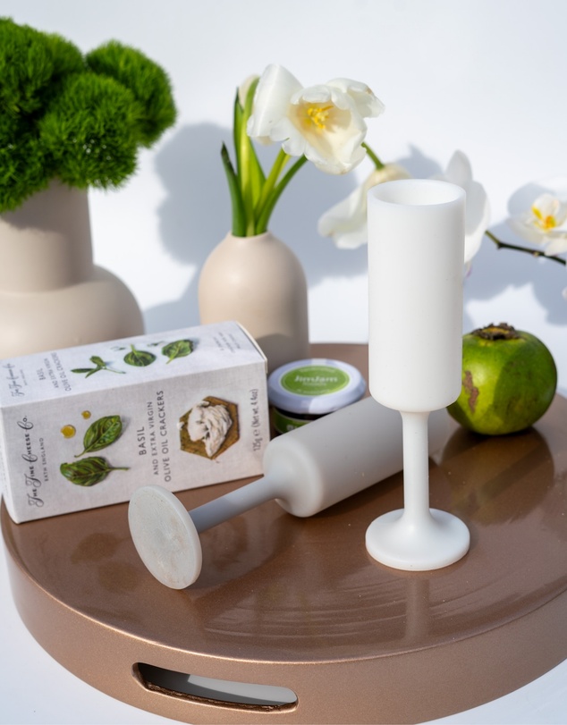 porter green - seff | silicone unbreakable champagne flutes