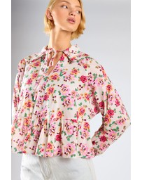 Glamorous - Long Puff Sleeve-Top