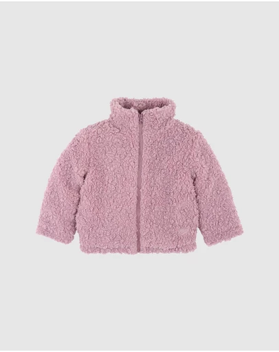 Fox & Finch - Winter Vacay Sherpa Coat - Kids