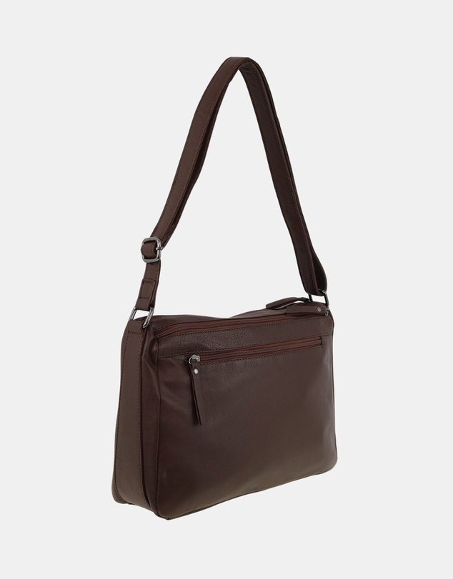 Milleni - Milleni Ladies Genuine Leather Cross-Body Bag