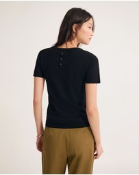 Oxford - Grace Short Sleeve Merino Knit