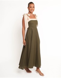 Petal & Pup - Olinda Midi Dress - Olive