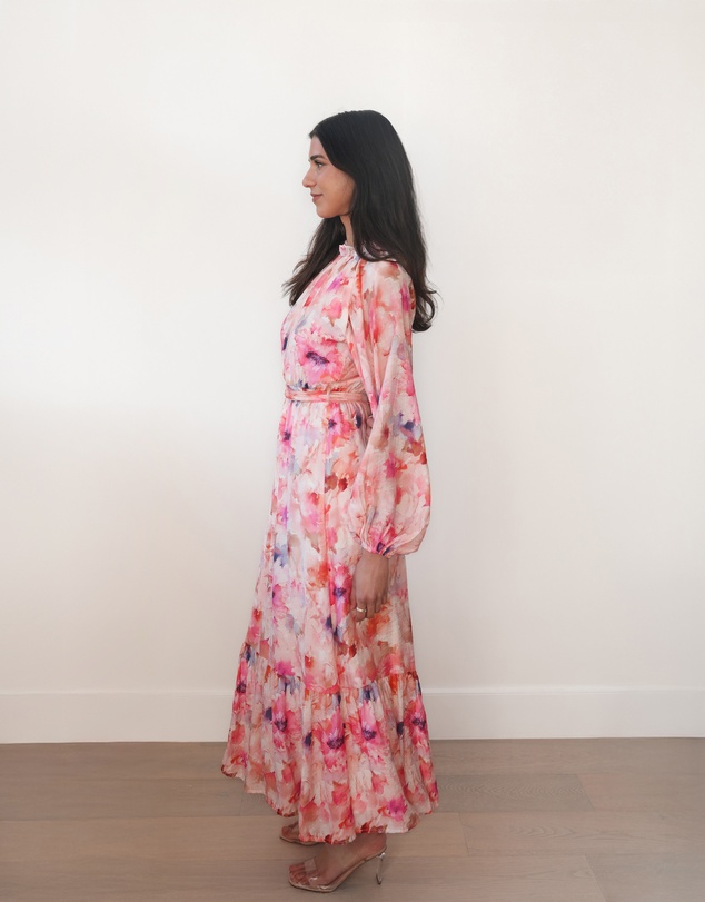 Esther & Co - Sereline Dress - Pink Floral