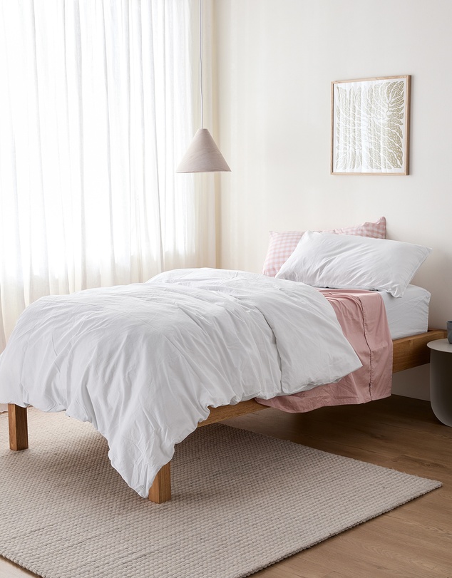 Sheet Society - Leo Washed Cotton Quilt Cover Set