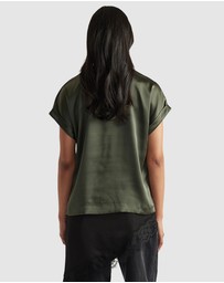 Decjuba - Annmaree Satin Tee