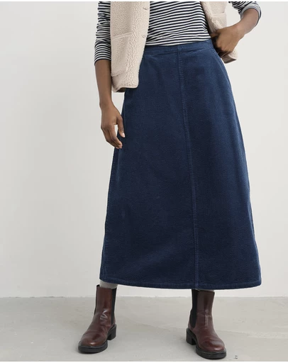 Seasalt - Seasalt Cornwall Navy Window Wren Skirt