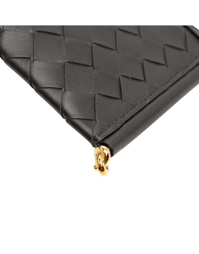 Pre-Loved by Azura Reborn - Pre-Loved Calfskin Intrecciato Solstice Phone Pouch