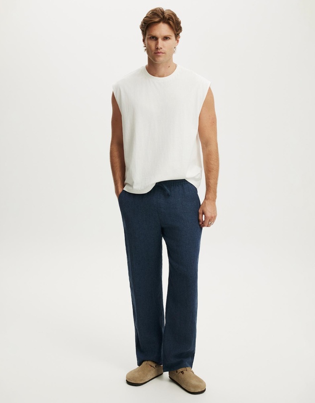 Cotton On - Baggy Linen Pants