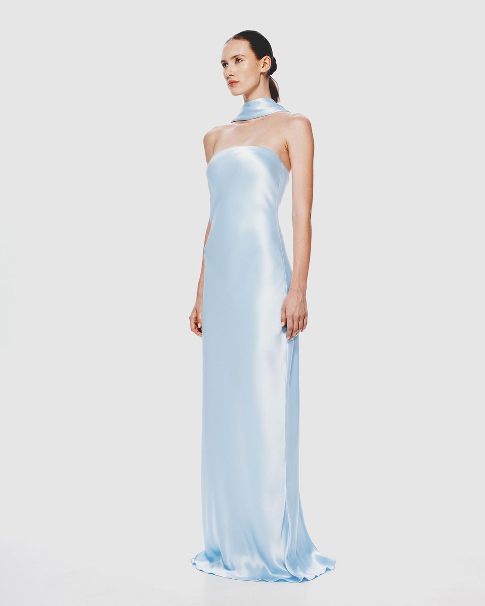 the lilia satin dress Lilia White Dress XS