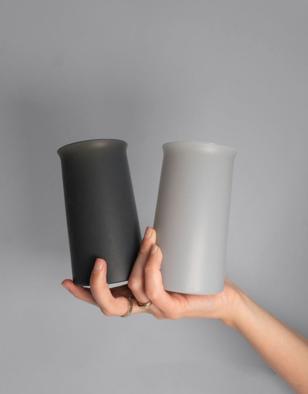 porter green - stegg | silicone unbreakable highball glasses