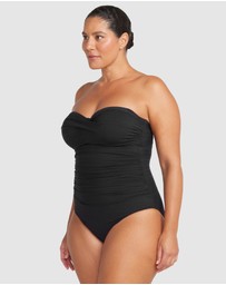Artesands - Aria Black Botticelli Underwire Bandeau One Piece