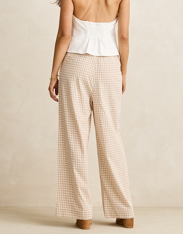 Rhythm - London Check Beach Pants