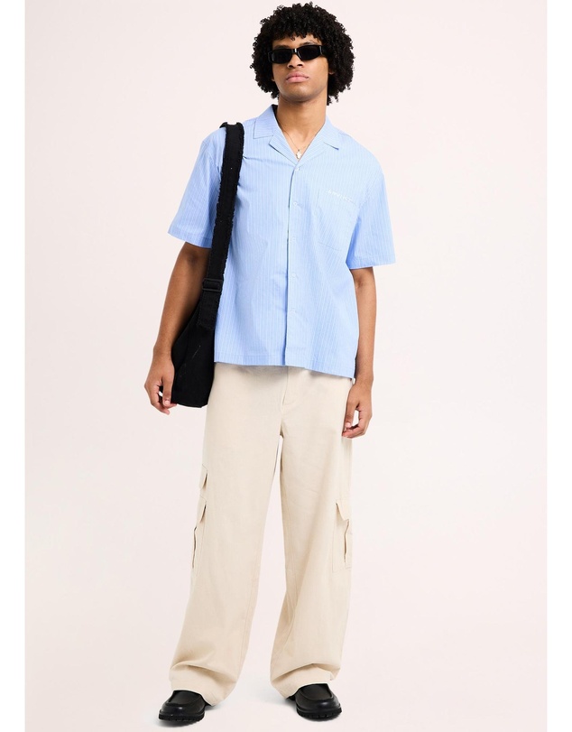 Arvust - Box Striped Short Sleeve Shirt
