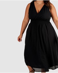 Pink Dusk by Curve Project - Watermelon Sugar Maxi Dress