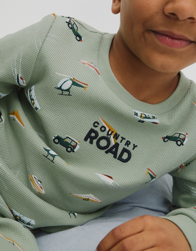 Country Road - Australian Cotton Long Sleeve Motor Sport Pyjamas