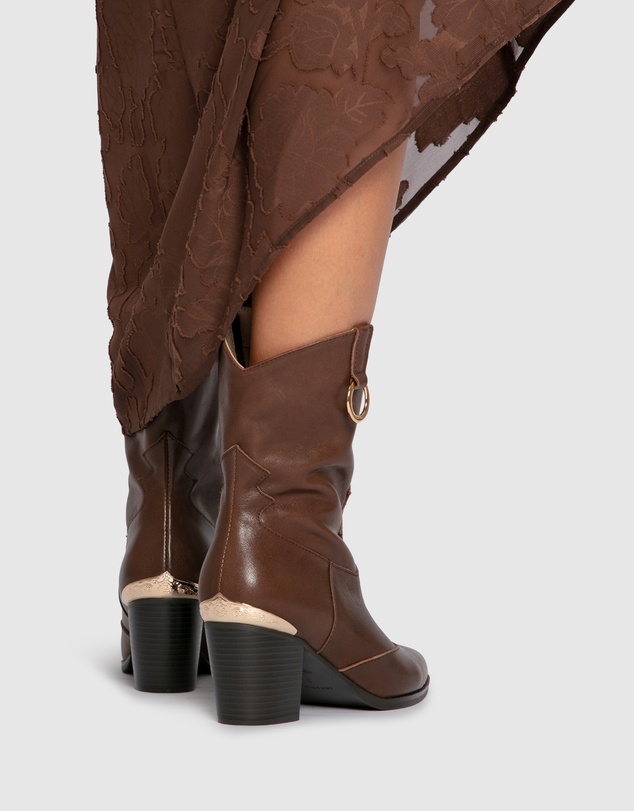 Belle & Bloom - Dallas Western Boot