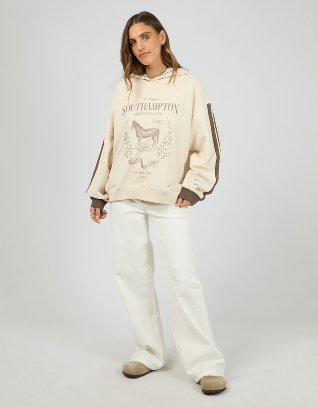 All About Eve - Southampton Box Hoodie Vanilla