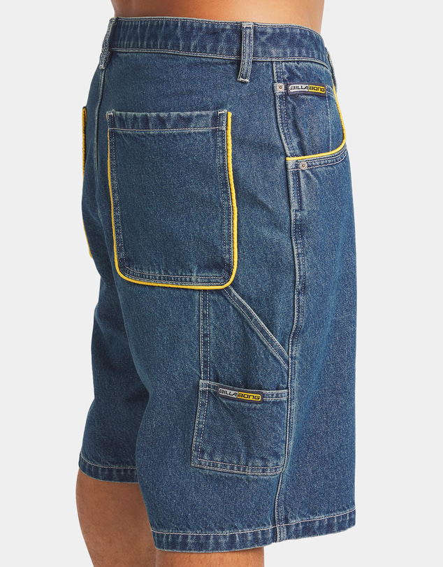 Billabong - Boys 8 to 16 Spec 73 Bad Dog Denim Shorts