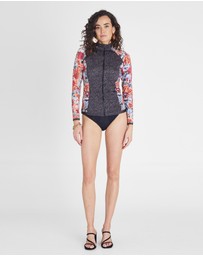 Aqua Blu Australia - Gardenia Hayley Rash Guard