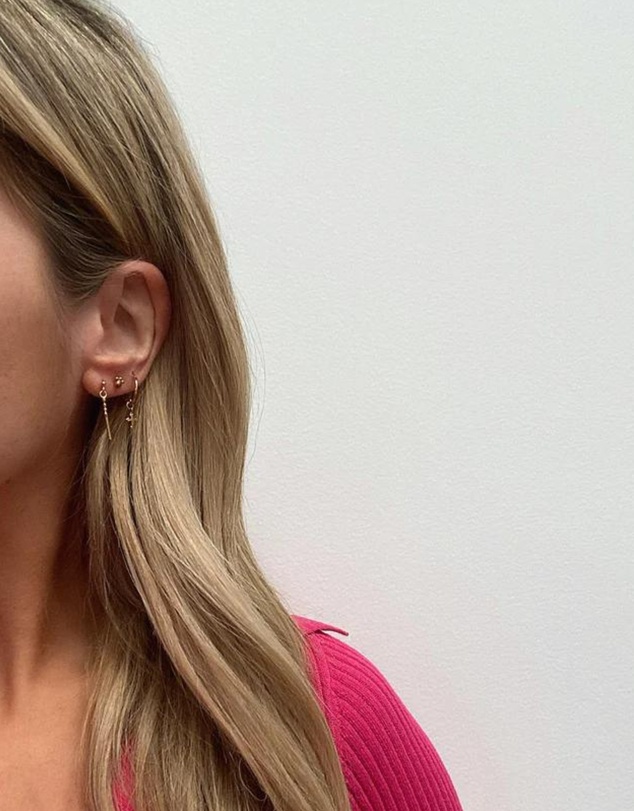 Ichu - Tiny Details Earrings, Gold