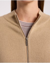 David Lawrence - Zip Thru Merino Cardigan