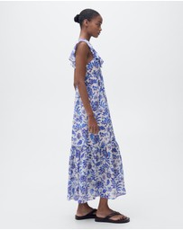 M.N.G - Ramona Ruffled Floral Print Dress