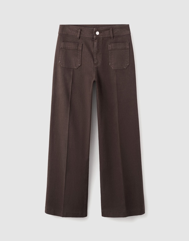 M.N.G - Wide-Leg Jeans With Pockets