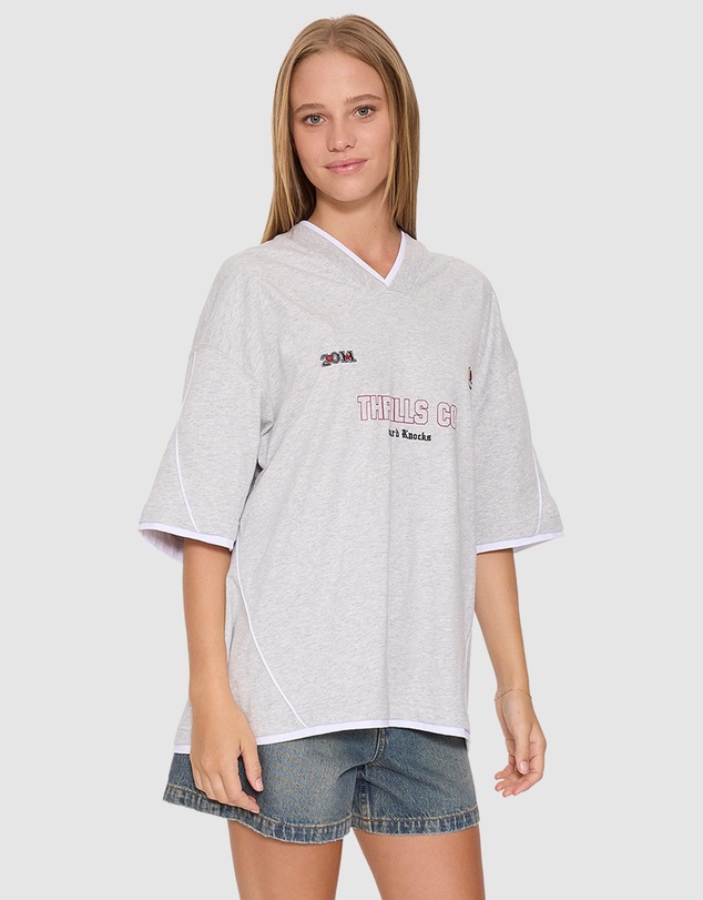 Thrills - Tournament Of Roses V-Neck Oversized Tee