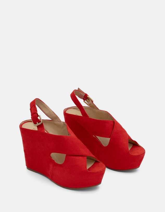 Therapy - Dauphine Red Imit Kid Suede