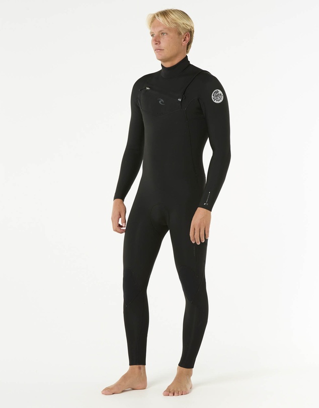 Rip Curl - Mens Dawn Patrol 4/3 Chest Zip Steamer Wetsuit