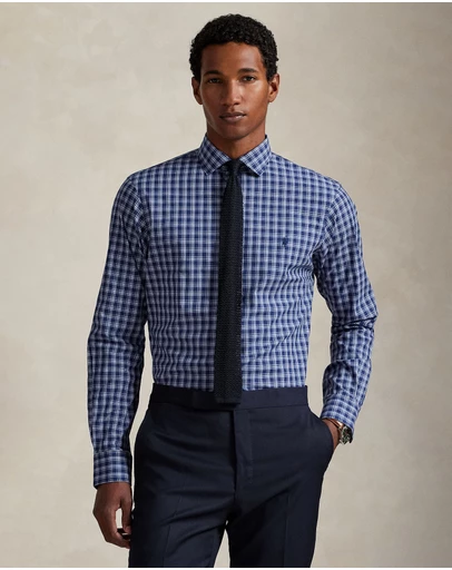 Polo Ralph Lauren - Custom Fit Plaid Stretch Poplin Shirt