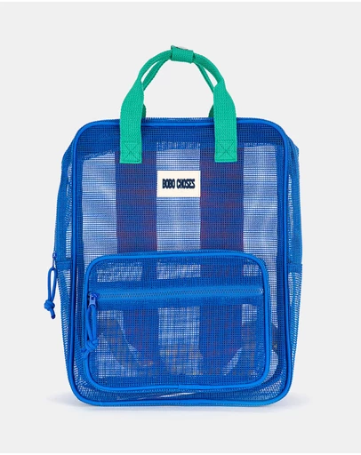 Bobo Choses - Colour Block Mesh Backpack - Kids