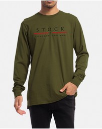 Stock & Co. - Red Line Long Sleeve Tee