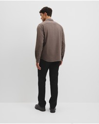 Country Road - Regular Fit Brushed Cotton Shirt