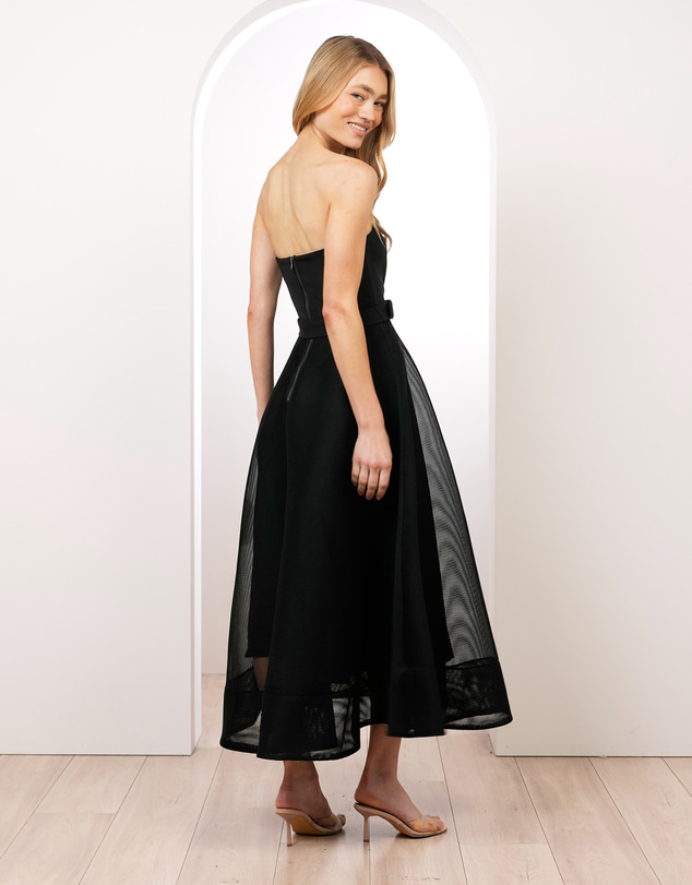 Pilgrim - Oksana Strapless Midi Dress