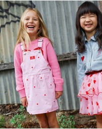 Rock Your Kid - Be Mine Twiggy Pinafore