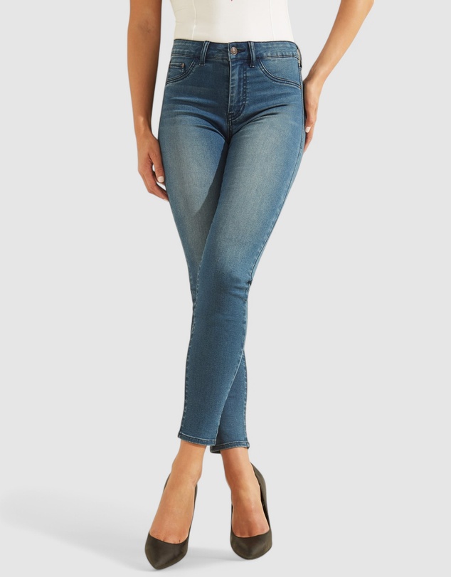 GUESS - 1981 High-Rise Skinny Fit Jeans