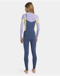 Billabong - Girls 8 to 16 Synergy Chest Zip Long Sleeve Fullsuit