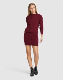 Oxford - Reba Cable Mini Dress