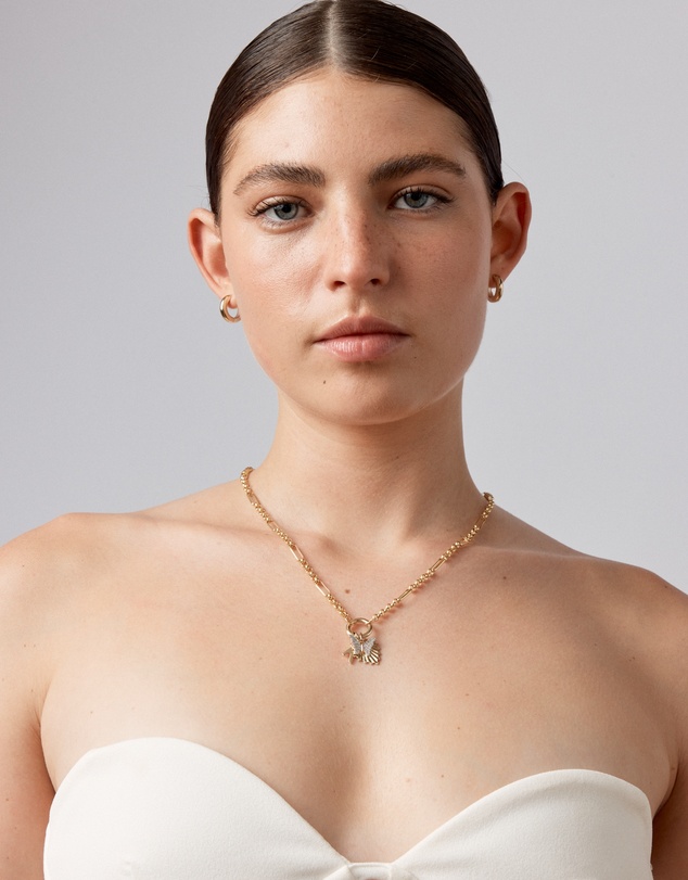 Michael Hill - Sunray Love Heart Pendant in 10kt Yellow Gold
