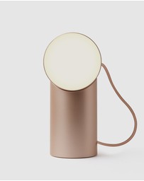 Lexon - Lexon Orbe Portable Led Lamp With Moving Head - Gold