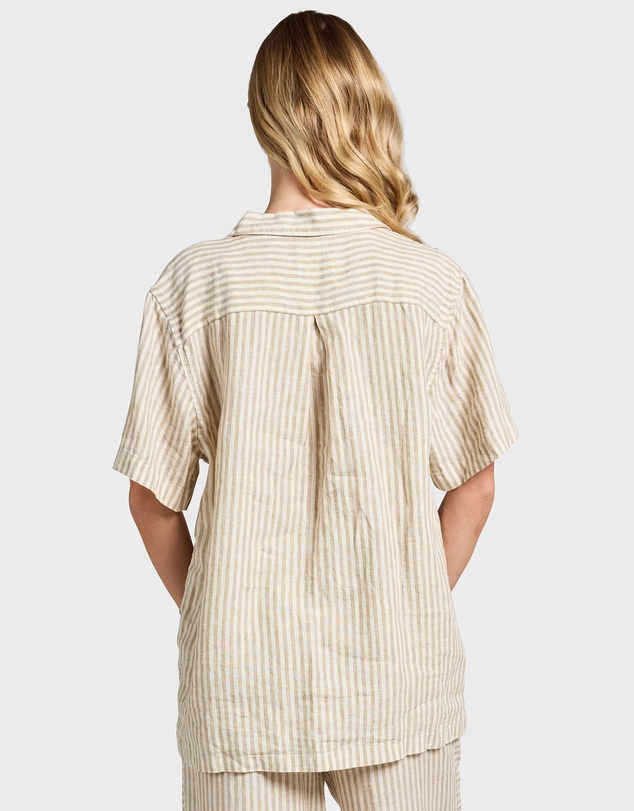 Academy Brand - Gladys SS Linen Shirt
