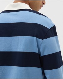 AERE - Striped Rugby Polo