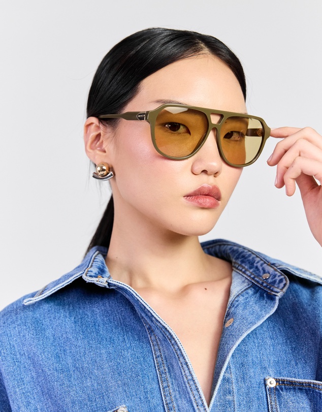SABEN - Marlo Sunglasses Olive