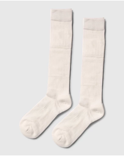 Belle & Bloom - Midnights 2 Pack Socks - White