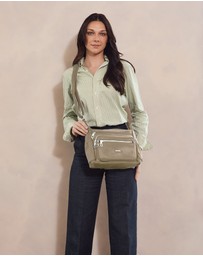 Pierre Cardin - Pierre Cardin RFID Anti-Theft Nylon Crossbody