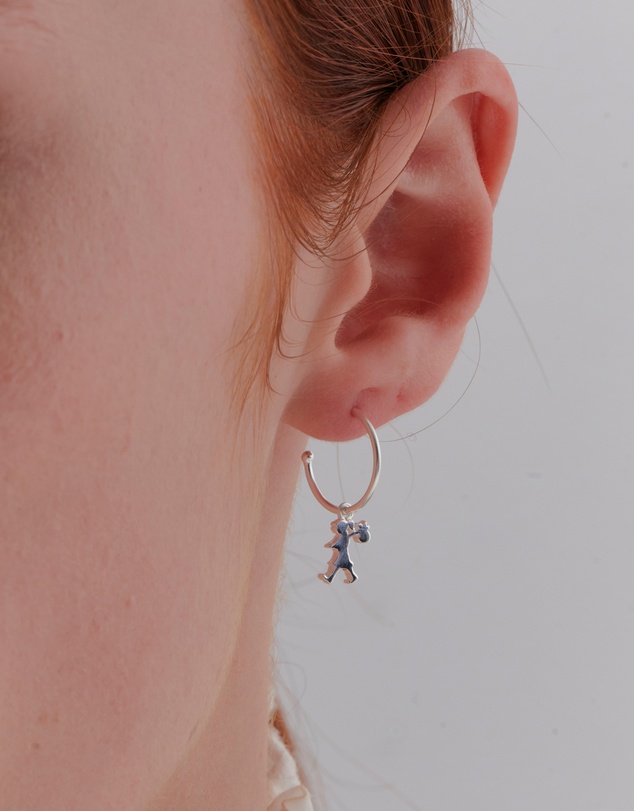 Karen Walker - Runaway Girl Hoop Earrings