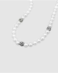 Haze & Glory - ICONIC EXCLUSIVE - Necklace Organic Pearl 925 Sterling Silver