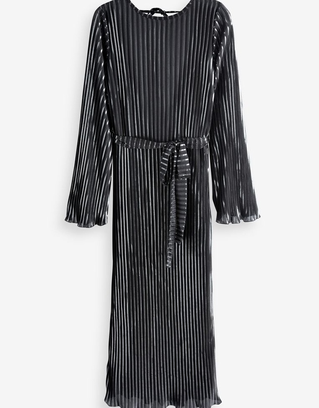 NEXT - Long Sleeve Belted Midi Dress
